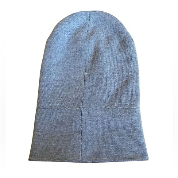 Lululemon Warm Revelation Beanie One Size Heathered Rhino Grey/Highlight Yellow - Picture 4 of 8